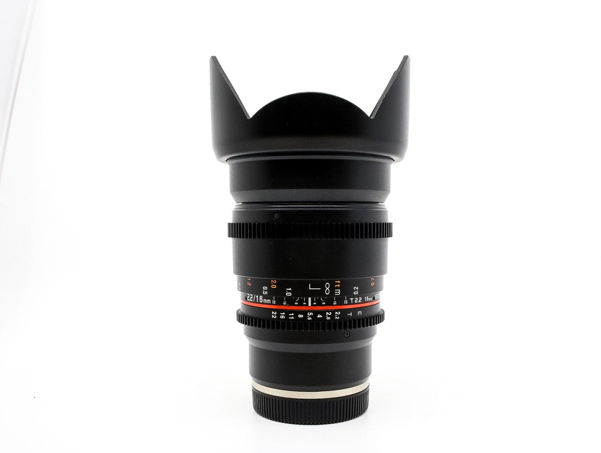 Samyang 16mm T2.2 VDSLR ED AS UMC CS II - Sony E Fit · immagine principale