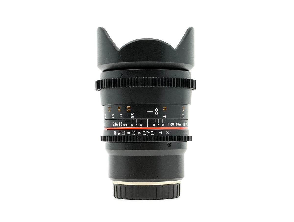 Samyang 16mm T2.6 Cine ED AS UMC - Fujifilm X Fit · immagine principale