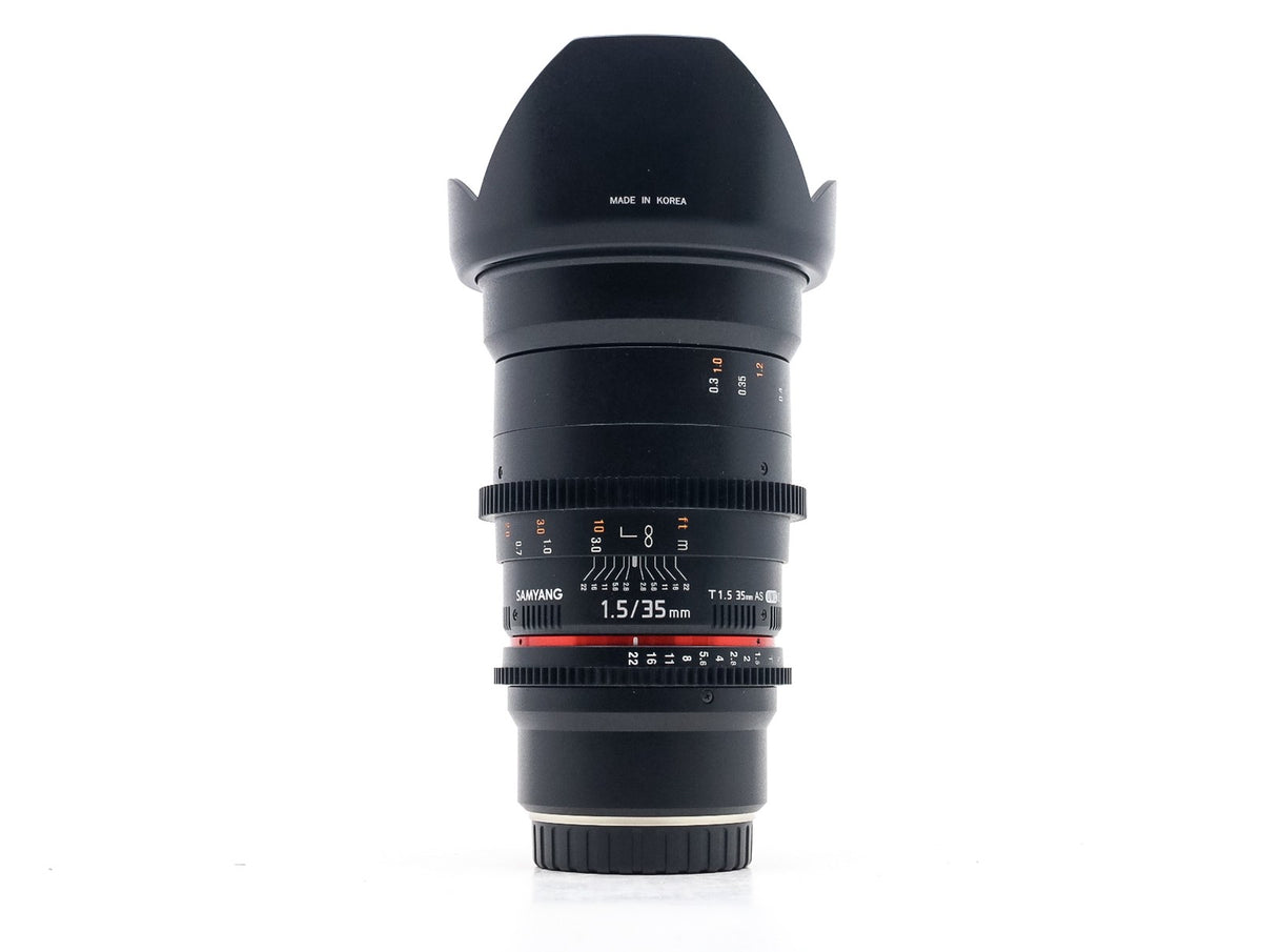 Samyang 35mm T1.5 Cine VDSLR II - Fujifilm X Fit · immagine principale