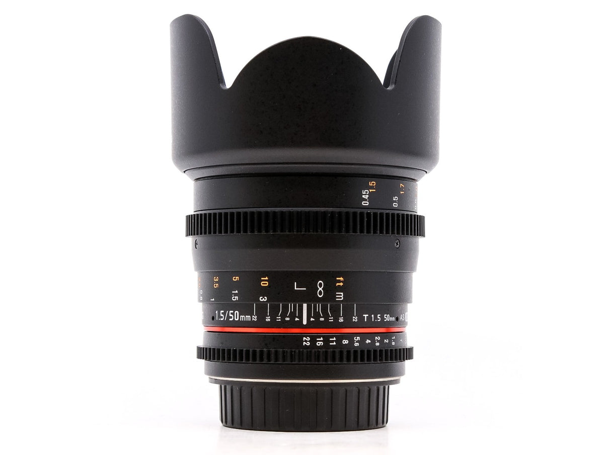 Samyang 50mm T1.5 VDSLR AS UMC - Canon EF Fit · immagine principale