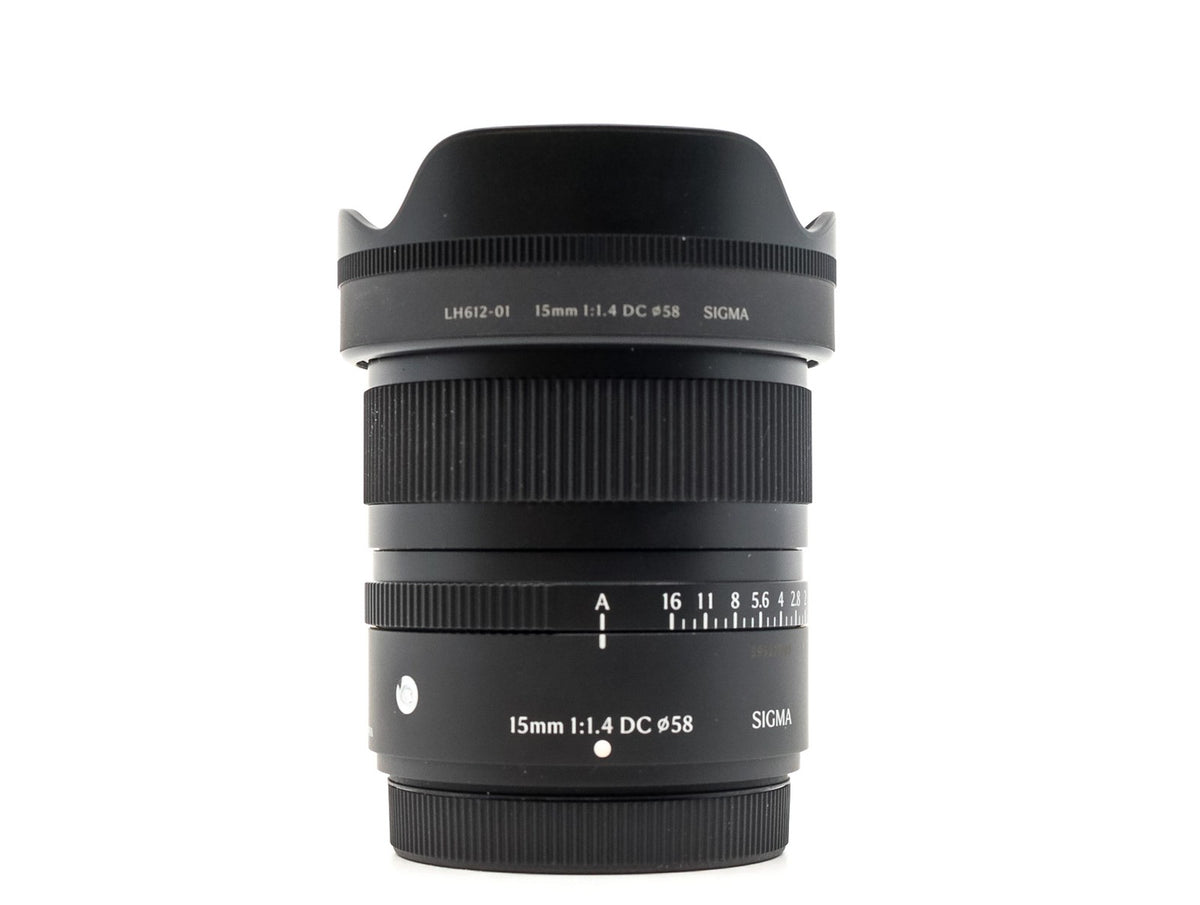 Sigma 15mm f/1.4 DC Contemporary - Fujifilm X Fit · immagine principale