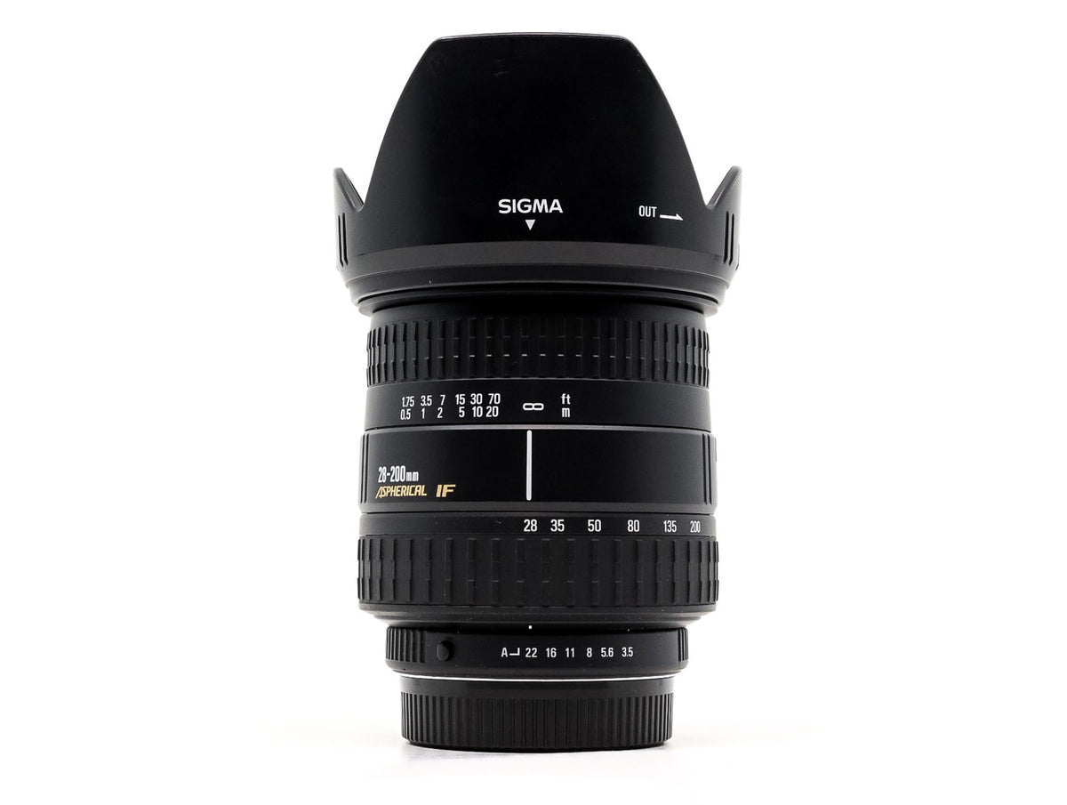 Sigma 28-200mm f/3.5-5.6 Aspherical IF Macro - Sigma SA Fit · immagine principale