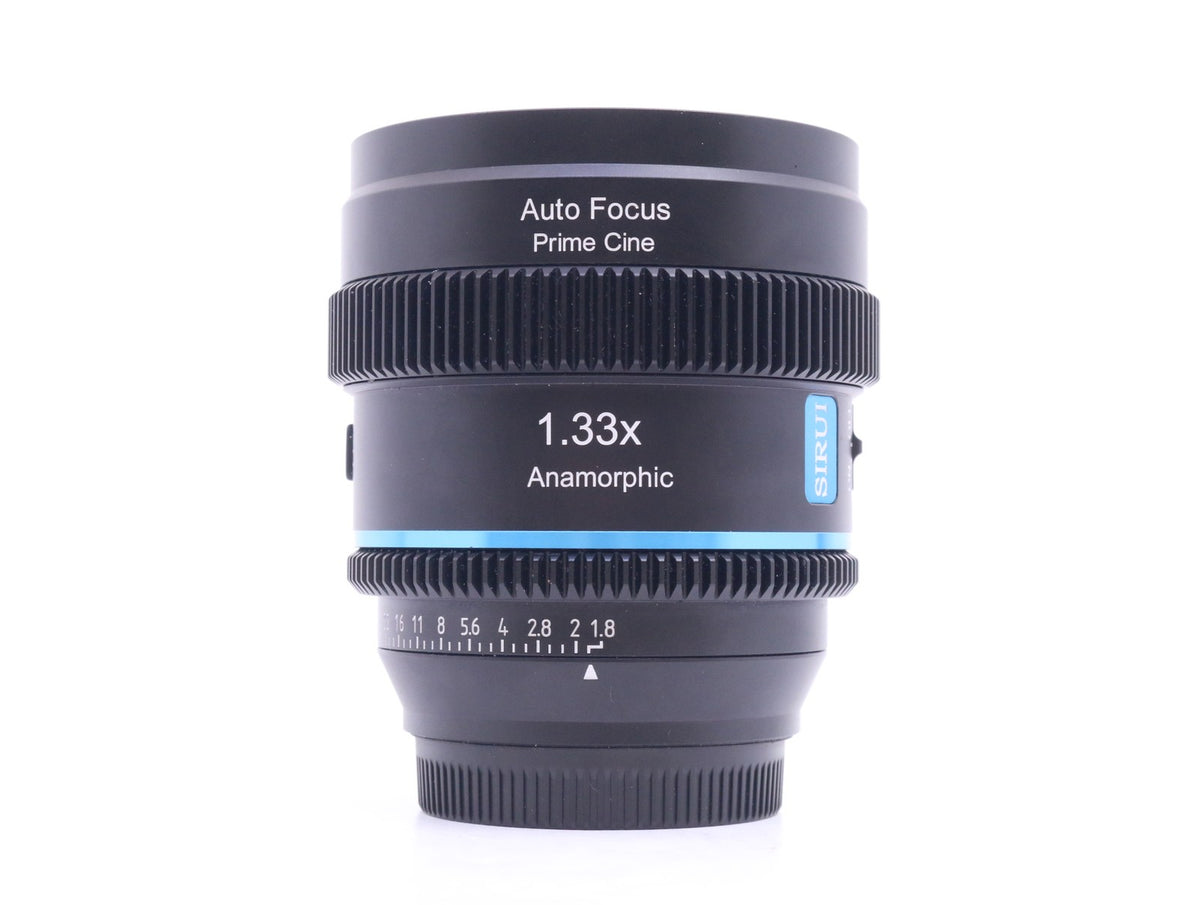 Sirui 20mm T1.8 1.33x Anamorphic [Blue Flare] - Sony E Fit · immagine principale