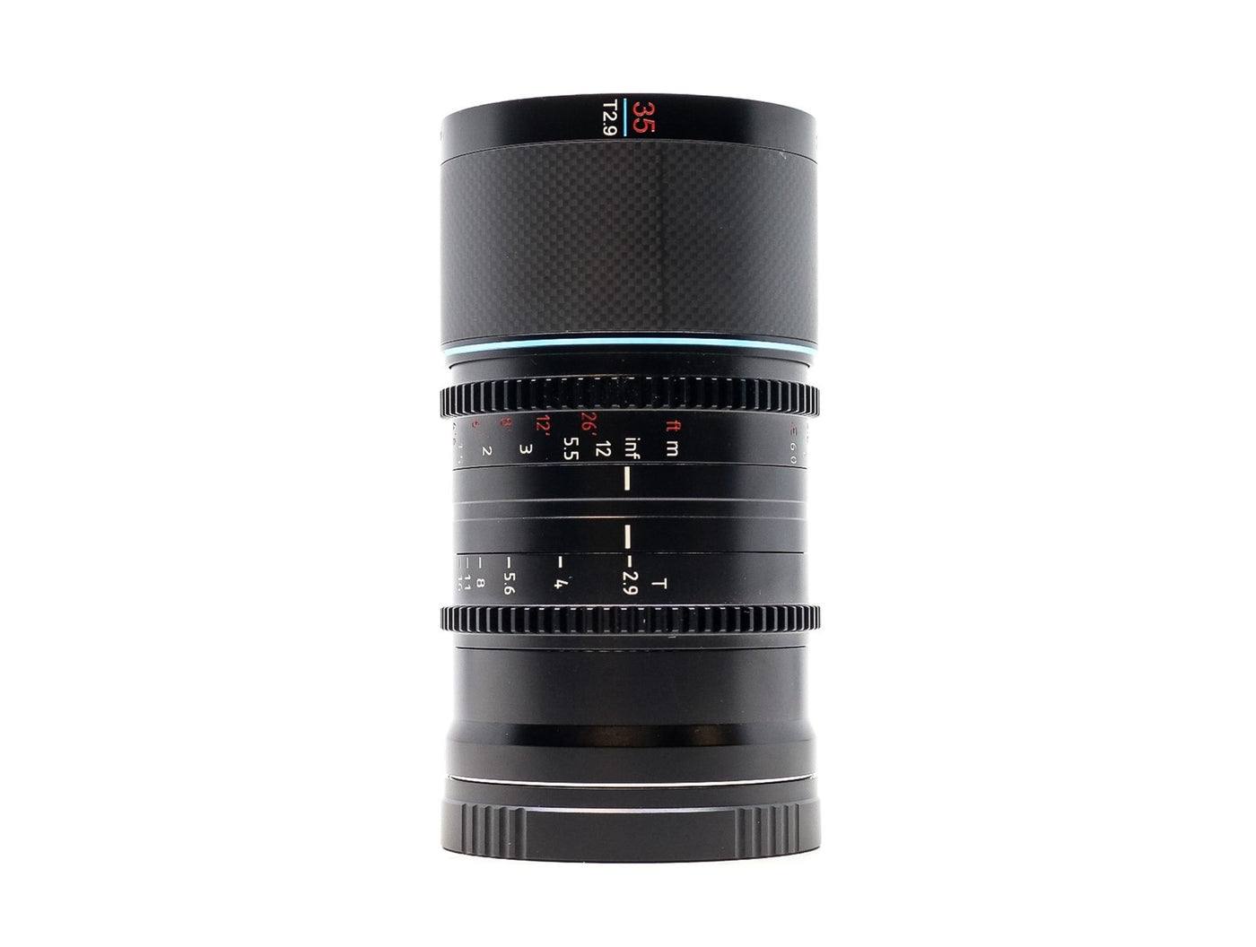 Sirui Saturn 35mm T2.9 1.6x Anamorphic [Blue Flare] - DL Fit · immagine principale