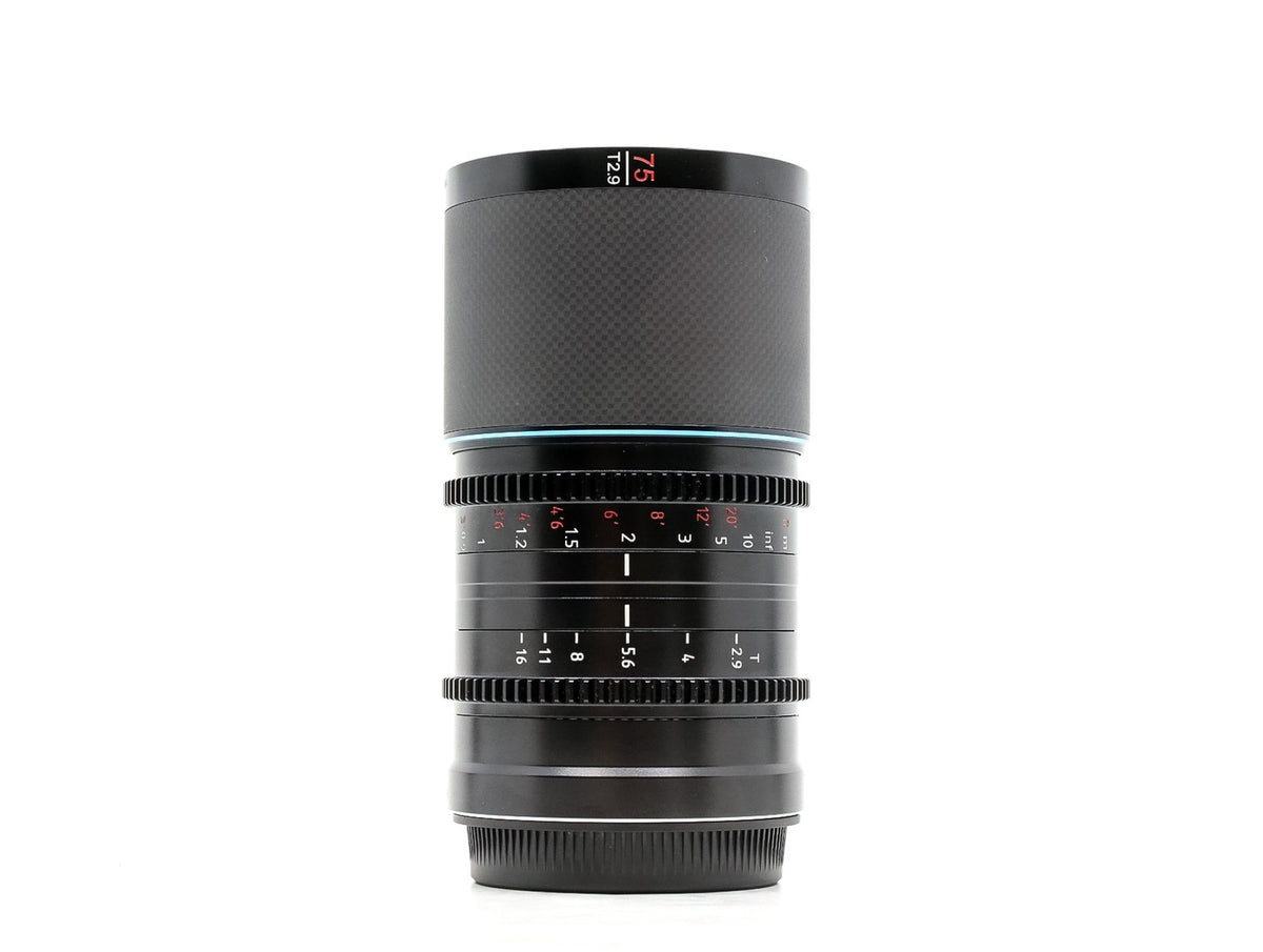 Sirui Saturn 75mm T2.9 1.6x Anamorphic [Neutral Flare] - L Fit · immagine principale