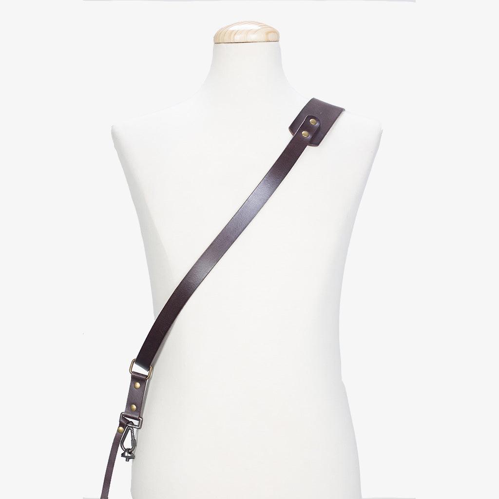 Berlin #602 - Brown sling leather camera strap · immagine principale