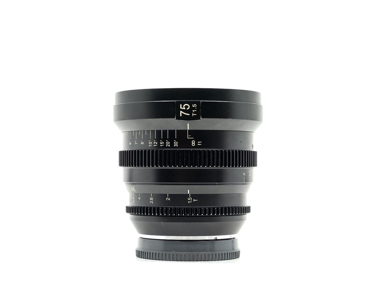 SLR Magic 75mm T1.5 MicroPrime Cine - Sony FE fit · immagine principale