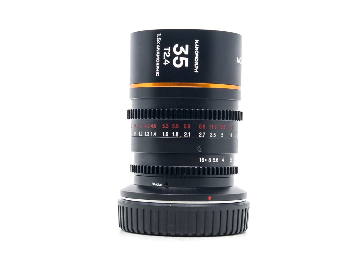 Venus Laowa 35mm T2.4 Nanomorph [Amber Flare] - Canon RF Fit · immagine principale