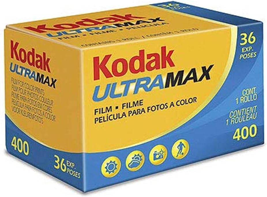 Kodak KOD103200 - Pellicola negativa a colori (35 mm, Ultra MAX gc 400-36) Multicolor