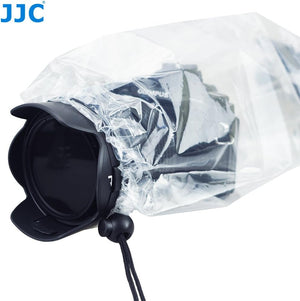 JJC Protezione antipioggia per fotocamere DSLR con obiettivo Prime e fotocamere Mirrorless con obiettivi fino a 11" (28 cm) di lunghezza e 7" (17 cm) di larghezza