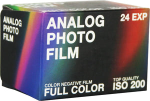 Pellicola fotografica a colori da 35 mm (bobina 24 esposizioni/ISO 200) - Foto analogica