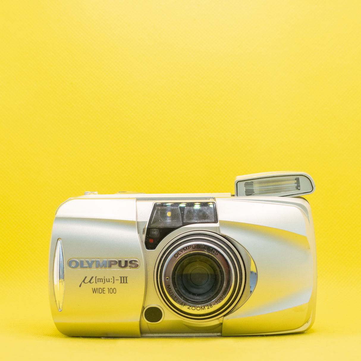 Olympus MJU III Wide 80 - Fotocamera a pellicola Premium Olympus Mint 35mm