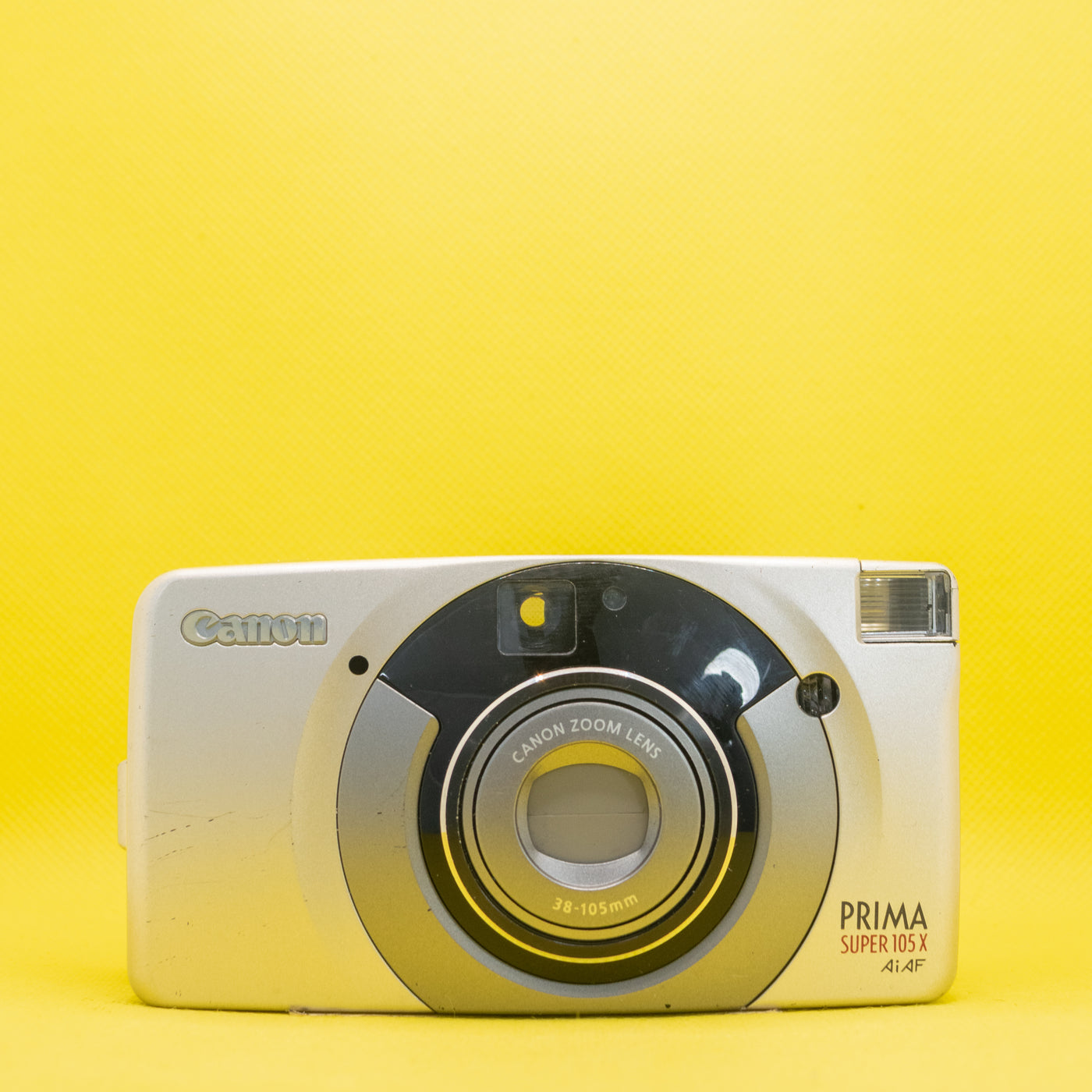 Canon Prima Super 105X - Vintage 35mm Kompaktfilmkamera · Hauptbild